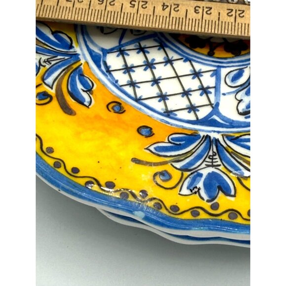 La Cadeaux Benidorm Colorful Melamine 2 Salad Plates 2/Bowls - Picture 5 of 8